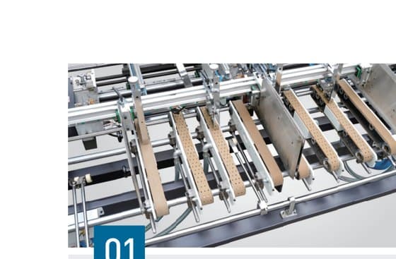 Automatic Suction Paper Feeding Section