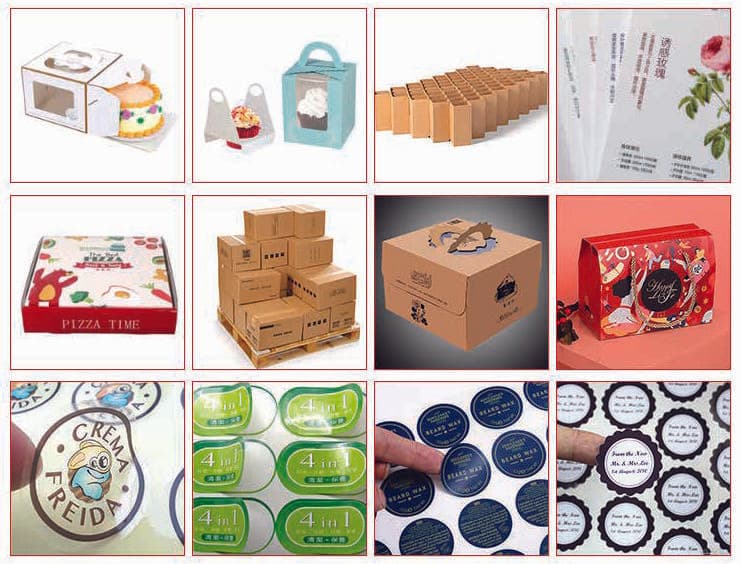Packaging prototypes and samples cut on MockXpert